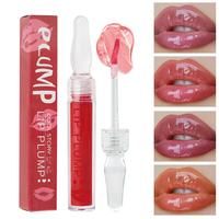 Gloss à lèvres liquide transparent waterproof personnalisé, effet repulpant, hydratant, végétalien, teinté, à marque privée