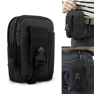 กระเป๋าคาดเอวอเนกประสงค์ Molle Pouch  กระเป๋าคาดเอวแบบยุทธวิธี  กระเป๋าใส่โทรศัพท์  กระเป๋าสตางค์  พร้อมสายรัดปิด - Product Image 1