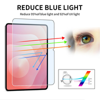 Film Kaca Anti Gores 9H Cocok untuk Samsung S11 Ultra S10 FE S9 FE S8 S7 A7 Pelindung Layar Tablet 14.6/1 Inci