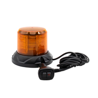 E-Markierung SAE DOT EMC 12V 24V blinkendes magnetisches Leuchtfeuer LED Gelb Warnung LED Blitzlicht Notsignal