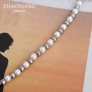 Collar de Cadena de Acero Inoxidable para Mujer, Chapado en Titanio, con Corazón, Bonito y Moderno, Regalos, Joyería Personalizada - Product Image 4