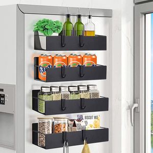 Support de Rangement Magnétique pour Épices à 2, 3, 4 ou 5 Niveaux, de Haute Qualité, Vente en Gros, Pas Cher, pour Cuisine et Réfrigérateur - Product Image 3