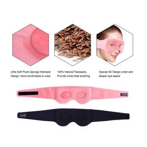 Nouveau Design ergonomique masque de sommeil bloquant la lumière contour <span class=keywords><strong>3D</strong></span> Super doux - Product Image 6