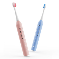Brosse à dents électrique sonique de haute qualité, vente chaude, vibration rapide, élimination de la plaque dentaire, sécurité pour l'émail, poignée ergonomique antidérapante, soins bucco-dentaires à domicile