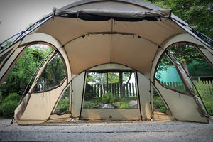 OEM 2-4 personas acogedoras tiendas de campaña al aire libre para Sunrise Sunset disfrutando de 1 sala de estar y 2 dormitorios de gran capacidad para la reunión - Product Image 6