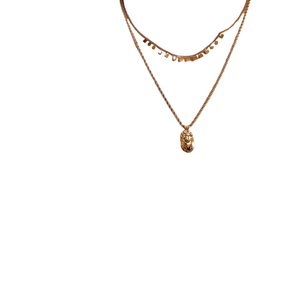 Collar con Colgante de Diseño Ovalado con Sentido del Estilo, para <span class=keywords><strong>Caballero</strong></span> Individualista, Estilo Europeo y Americano, de Titanio - Product Image 1