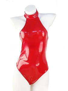 Lingerie in Pelle per Coppie, Body <span class=keywords><strong>con</strong></span> <span class=keywords><strong>Frusta</strong></span> per Donne, Lingerie <span class=keywords><strong>con</strong></span> Apertura all'Inguine - Product Image 4