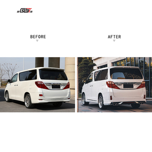 Kit de Carrocería GBT Popular para Toyota Alphard Anh20, Conversión de 2008-2014 a Estilo Vellfire 2018, Incluye Faros Delanteros, Parachoques y Rejilla - Product Image 4