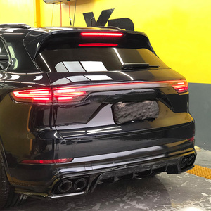 ชุดแต่งกันชนหลังคาร์บอนไฟเบอร์ใหม่ ปี 2018-2024 พร้อมไฟตัดหมอกสำหรับ Cayenne Coupe - Product Image 4
