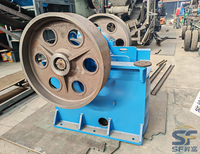 Concasseur à mâchoires PE-1000 *1200 AC Motor PLC, spécifiquement conçu pour le calcaire, pour lignes de production de ciment de 500 T/H