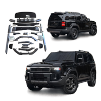 Kit de carrosserie de vente chaude pour à Yo Ta PRADO LC250 à Mona Lisa Style lifting accessoires de voiture lèvre avant jupe latérale Modification de roue