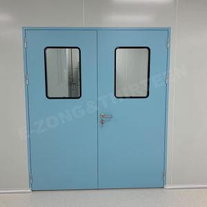 Puerta Doble de Salón Limpio con Superficie Lisa, Estándar ISO 14644, Antibacteriana, Fabricante de Puertas para Salones Limpios, <span class=keywords><strong>Directo</strong></span> de Fábrica - Product Image 2