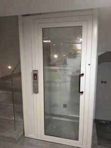 छोटे हाइड्रोलिक होम लिफ्ट 2-3 व्यक्ति आवासीय लिफ्ट शफ्टलेस अंतरिक्ष बचत डिजाइन - Product Image 3