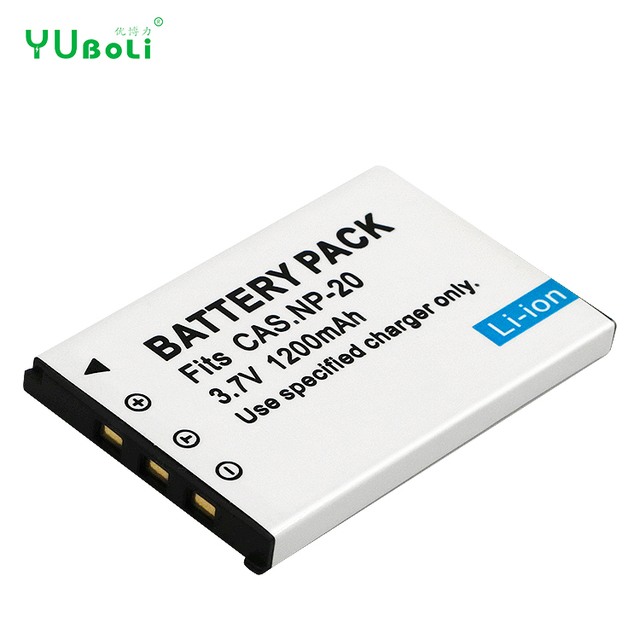 3.7V NP-20 NP20 CNP-20 CNP20 Camera Battery for Exilim Camera EX-Z70SR EX-Z75 EX-Z75BE EX-Z77 CNP-20