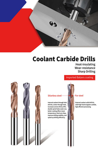 Công cụ Cắt <span class=keywords><strong>CNC</strong></span> cacbua bên trong công cụ làm mát máy định tuyến sử dụng máy khoan xoắn 4mm 6mm để khoan kim loại - Product Image 6