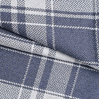 Tissu de rideau en lin texturé, aspect lin, gamme de matériaux fiables pour la vente au détail, atelier et commandes en gros