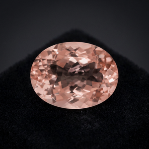 Venta al por mayor 9X11mm corte ovalado Natural MARROPINO MORGANITE piedra preciosa suelta facetada de alta calidad con certificación IGI precio de fábrica - Product Image 3