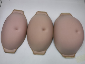 Pancia Finta da Gravidanza in Memory Foam per <span class=keywords><strong>Serie</strong></span> <span class=keywords><strong>TV</strong></span>, Costume Cosplay, Accessorio per Film, Colore Pelle, Rotonda - Product Image 5