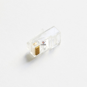 Connettori Professionali per Telefono con <span class=keywords><strong>Presa</strong></span> PCB <span class=keywords><strong>RJ11</strong></span> 4P4C Cat5e, Spina Modulare Maschio RJ45 8P8C Schermata - Product Image 1