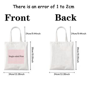 Sac fourre-tout en toile humoristique pour femmes, grande capacité, réutilisable, sac à bandoulière, cadeau de vacances ou d'anniversaire - Product Image 6