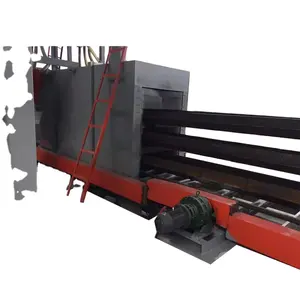 Sandblasting h Beam Roller Conveyor Shot Blast Machine with Low Noise