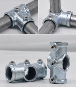 Raccords de tuyauterie galvanisés <span class=keywords><strong>Klamp</strong></span> pour tubes d'échafaudage, systèmes de balustrades et de garde-corps - Product Image 6