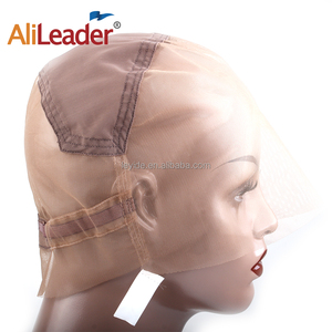 Alileader Bán Buôn Siêu Mỏng Trong Suốt Tóc Giả Dệt <span class=keywords><strong>Cap</strong></span> Có Thể Điều Chỉnh Dây Đeo 360 Đầy Đủ Ren Tóc Giả <span class=keywords><strong>Cap</strong></span> Cho Tay Làm Ren Tóc Giả Làm - Product Image 1