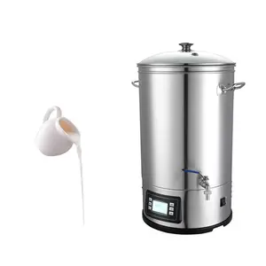 Grosir Food Grade SUS304 LFGB Mi Cooker sup teh ketel air panas ketel listrik 20L 30L 35L 65L