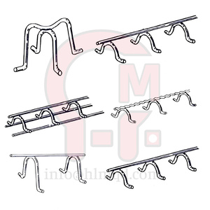 Sostegno in <span class=keywords><strong>lastra</strong></span> di HLM rivestimento in <span class=keywords><strong>lastra</strong></span> di sostegno superiore continuo seggiolone alto in metallo rivestito per cemento armato in acciaio - Product Image 5
