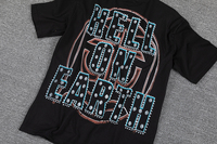 Amerikaans streetwear luxe merk Glazagod designer kleding retro fashion gothic print korte mouw GLAZA GOD T-shirts voor heren