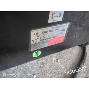 Moteur servo Sanyo Denki P20B13500HXSH6E 5.0kw, 1 pièce d'occasion - Product Image 4