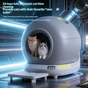 Caja de Arena Inteligente Automática para Gatos 2026, Autolimpiable, Control por App, Monitoreo de Salud, Eliminación de Olores, Grande para Múltiples Gatos, FCC CE - Product Image 2