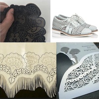 Machine de marquage laser 3D à focalisation dynamique 600x600 grande taille RF TubeCO2 pour la gravure de semelle intérieure de découpe d'étiquettes dans les vêtements et les chaussures