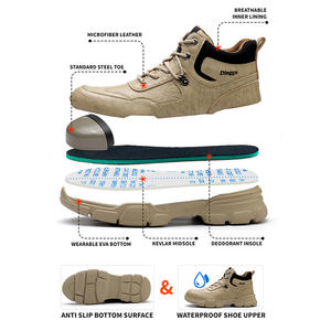 Chaussures <span class=keywords><strong>de</strong></span> sécurité pour hommes légères et imperméables à bout en acier, chaussures <span class=keywords><strong>de</strong></span> travail <span class=keywords><strong>de</strong></span> protection pour soudeurs - Product Image 2