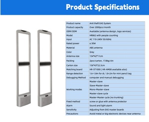 Mọi người đếm AM <span class=keywords><strong>EAS</strong></span> cổng an ninh Hệ thống phát hiện nhãn <span class=keywords><strong>EAS</strong></span> AM hệ thống cho các cửa hàng quần áo - Product Image 3