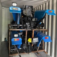 Tracteur agricole compact 40HP 4x4, prix compétitif, consommation de carburant