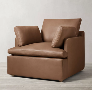 Rhoohill personalizzato stile moderno soggiorno italia pelle RH Cloud divano interno 3 posti divano mobili divano soggiorno - Product Image 5