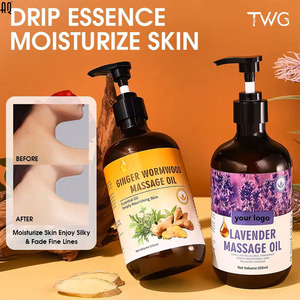 Huile Essentielle de <span class=keywords><strong>Lavande</strong></span> et Romarin 500ml - Réduit les Rides, Nourrit le Corps, Huile de Massage au Parfum Floral Durable - Product Image 3