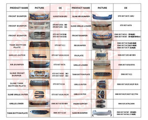 Mase ชุดกันชนหน้าสำหรับ <span class=keywords><strong>Audi</strong></span> <span class=keywords><strong>TT</strong></span> 2011 <span class=keywords><strong>2012</strong></span> 2013 2014 2015 8J0807065BGRU OEM - Product Image 5