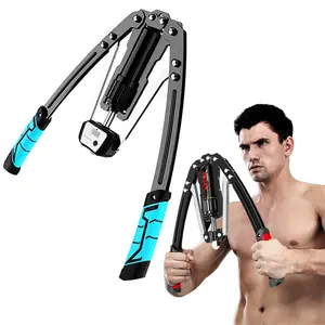 Twister Arm Berolahraga, Peralatan Fitness Latihan Otot Bahu Expander Dada Rumah Kekuatan Hidrolik 22-40 Lbs