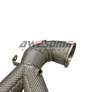 Collecteur d'échappement haute performance exceptionnel pour <span class=keywords><strong>AUDI</strong></span> <span class=keywords><strong>RS3</strong></span> 2.5T 8Y 8S RACE avec boucliers thermiques en acier inoxydable 304 - Product Image 3