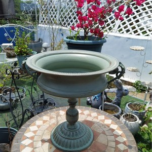 Support de pot de fleurs artistique unique pour plantes vertes, succulentes, orchidées suspendues - Seau décoratif vintage <span class=keywords><strong>sur</strong></span> <span class=keywords><strong>pied</strong></span> - Product Image 4