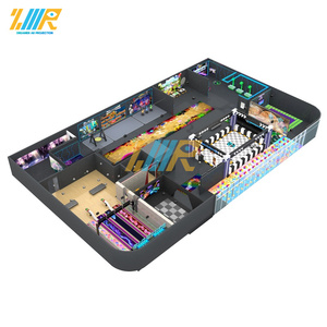 Solution unique de <span class=keywords><strong>parc</strong></span> de jeux interactif AR direct d'usine pour la projection interactive de <span class=keywords><strong>parc</strong></span> d'attractions d'intérieur de terrain de jeu de 50 m² - Product Image 5