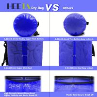 Sac de sport étanche en PVC grande capacité, robuste, pour voyage, gym, bateau, avec bandoulière réglable