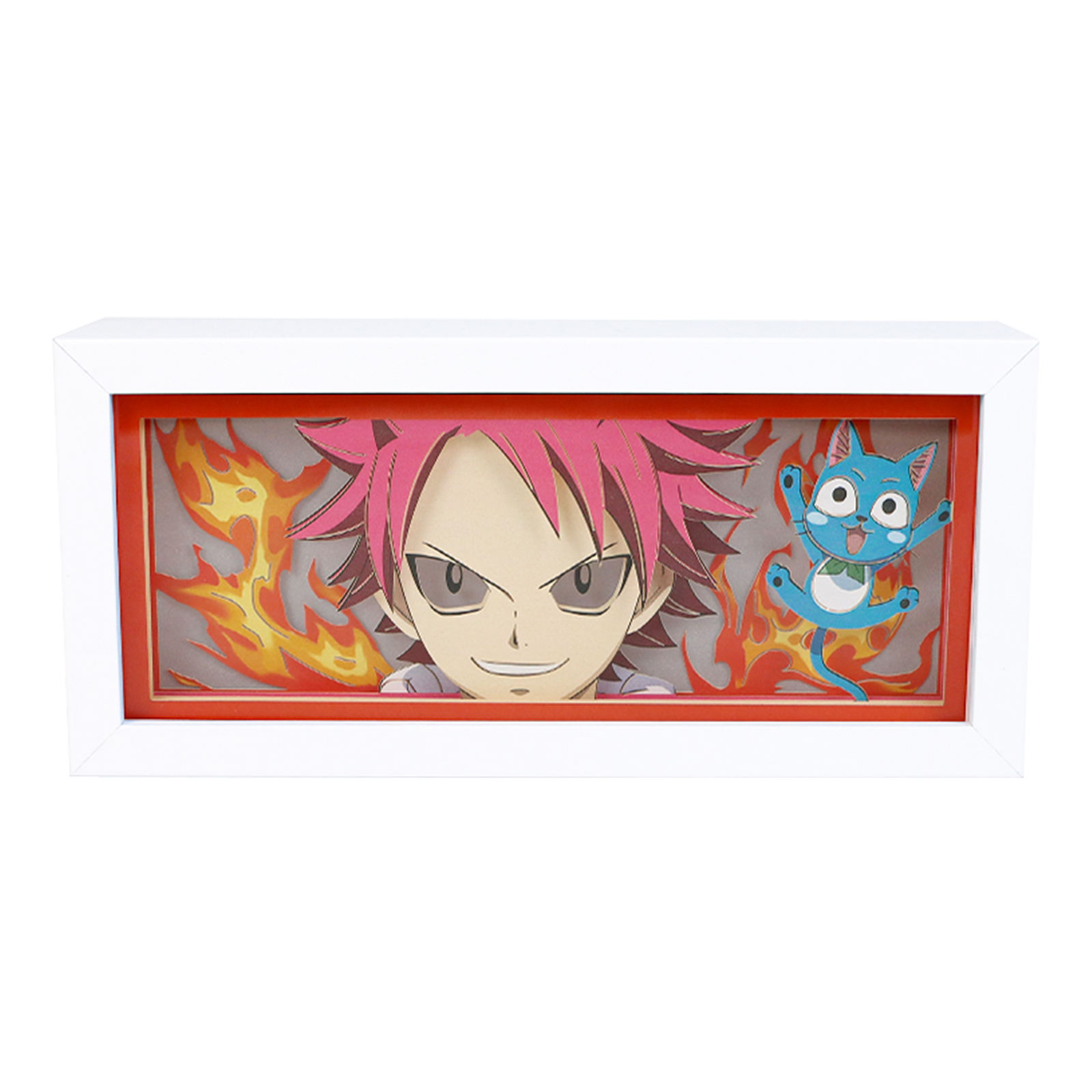 Lampe Sculpture en Papier Rose Naz