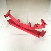 Support de rouleau tendeur de retour de convoyeur rouleau creux cadre