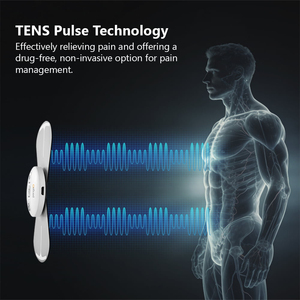 Dispositivo <span class=keywords><strong>de</strong></span> Electroterapia TENS Recargable Inalámbrico para Alivio del <span class=keywords><strong>Dolor</strong></span> <span class=keywords><strong>de</strong></span> <span class=keywords><strong>Espalda</strong></span> y Menstrual, Máquina TENS <span class=keywords><strong>de</strong></span> <span class=keywords><strong>Fisioterapia</strong></span> - Product Image 3