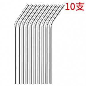 Customized 26.5cm Stainless Steel Insulated <b>Drinking</b> Reusable Metal <b>Straws</b> for Variety Tumblers - Product Image 5