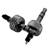 Prise audio TRS 3,5 mm 3 pôles avec grand anneau métallique