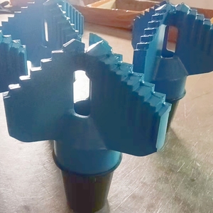 Three Blades Steps PDC Drag Bit With Tungsten Carbide <strong>Thread</strong> 3 1/2''' Api Reg Diameter 9" - Product Image 1